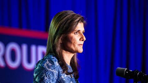 Opinion Haley Can’t Beat Trump But She Can Sting Him The New York Times