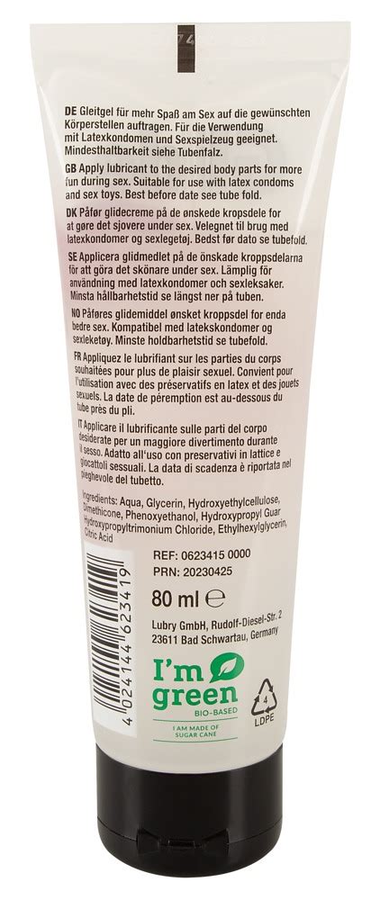 Gleitgel Anal Vegan Online Kaufen Bei Orion De