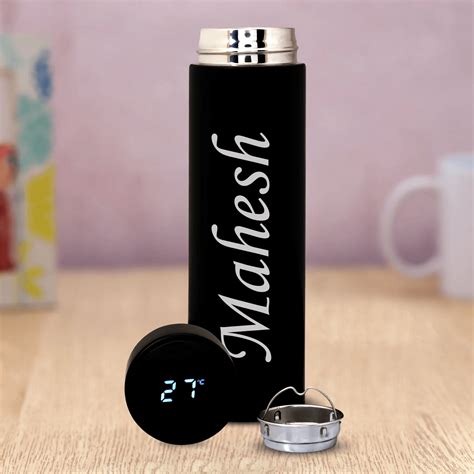 Customised Water Bottle With Led Temperature Display 500 Ml