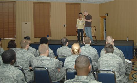 Skits Educate Airmen Eliminate Misconceptions Davis Monthan Air Force Base Display