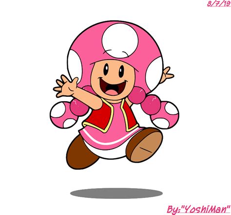 Happy Toadette By Yoshiman1118 On Deviantart Happy Deviantart Cute