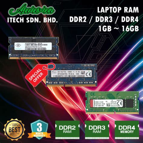 LAPTOP RAM LAPTOP RAM DDR2 DDR3 DDR4 2GB 16GB RAM MIX