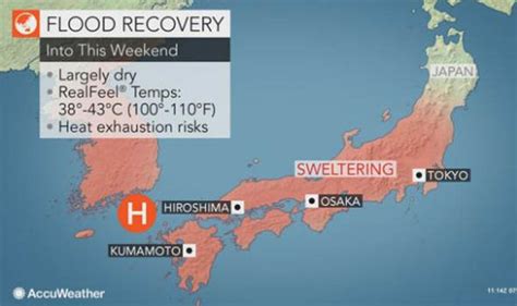 Japan Flooding 2018 Map Death Toll Rises To 200 Why Are So Many Dead