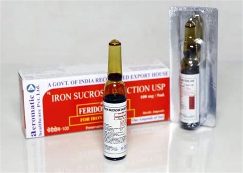 Iron Sucrose Injection Usp 100 Mg 5ml At Rs 290 Piece New Items In Nagpur Id 25984466955