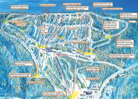 Mad River Glen Trail Map - Maping Resources