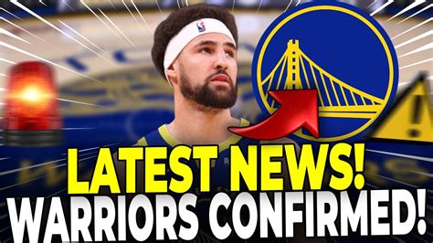 🏀last Hour Nobody Expected This Confirmed Now Klay Thompson Updated Golden State Warriors