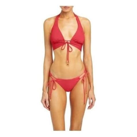 Robin Piccone Swim Nwt Robin Piccone Luca S Sidetie Full Bikini