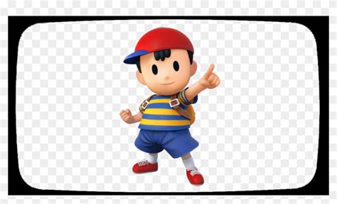 Ness Transparent Super Smash Flash 2 Ness Hd Png Download