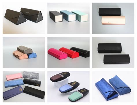 Eyeglasses Box Logo Sunglasses Box Foldable Printing Glasses Custom Logo Folding Box Sunglasses