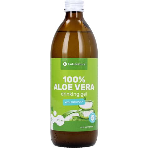 100 Aloe Vera Drink Gel 500 Ml FutuNatura VitalAbo Online Shop Europe