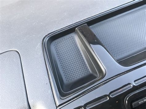 Genuine VW T5 1 Upper Rubber Anti Slip Dash Tray Inlays Vee Dub