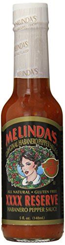 Melinda S Original Habanero Xxxxtra Reserve Hot Sauce Oz Fl Oz Pack Of Scoville Scale