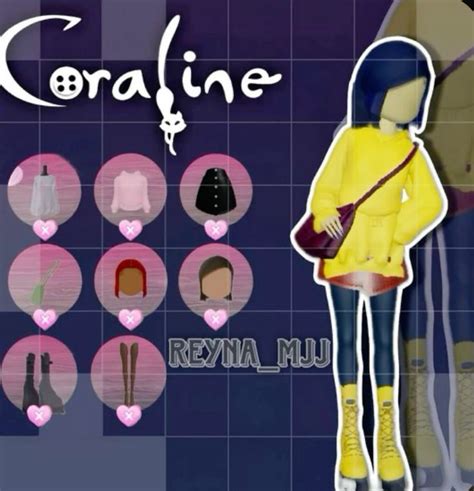 Coraline Horror Scary Halloween Dress To Impress Dti In