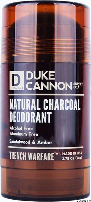 Duke Cannon Natural Charcoal Deodorant Sandalwood Amber Düfte