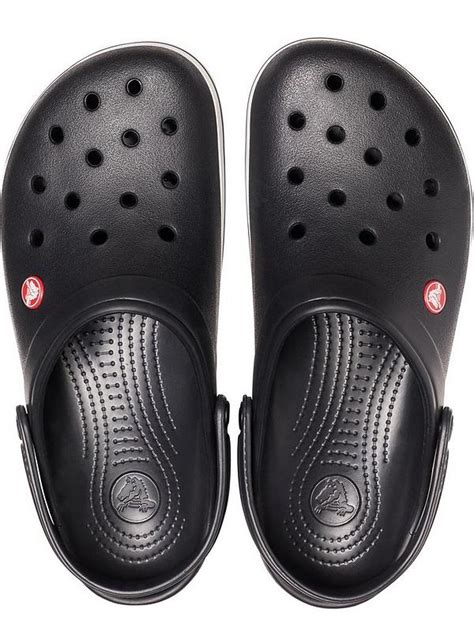 Crocs Mens Crocband Clog Sandal Black Uk