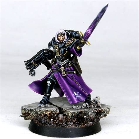 Battle Sisters Warhammer Paint Painting Tutorial 40k Sisters Of Battle