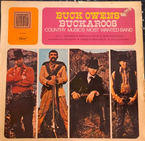 Buck Owens Buckaroos Country Music S Most Wanted Band Vinyl Lp