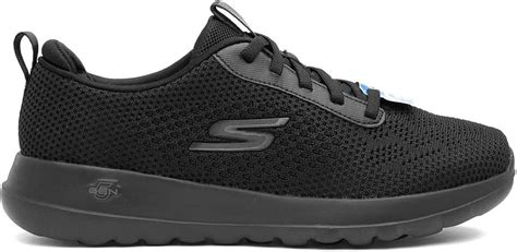 Skechers Go Walk Trainers Black For Women Memory Foam Shoes