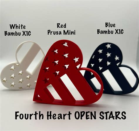 Fourth Heart OPEN STARS by Ktowns | Download free STL model