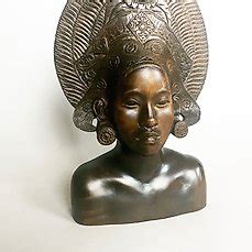 Balinese Bust Wood Bali Bali Indonesia Catawiki