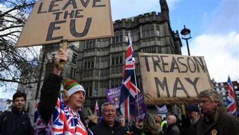 Miles De Personas Toman Las Calles De Londres Para Protestar Contra El