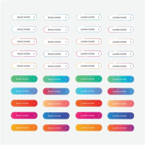 Set of ui elements buttons for website and mobile app design 2323420 ...