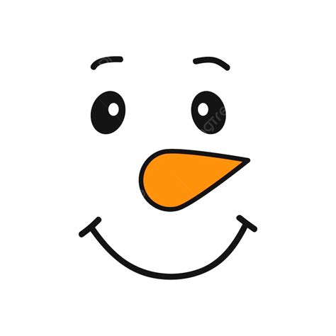 Sonriente Mu Eco De Nieve Alegr A Emociones Cara Png Dibujos