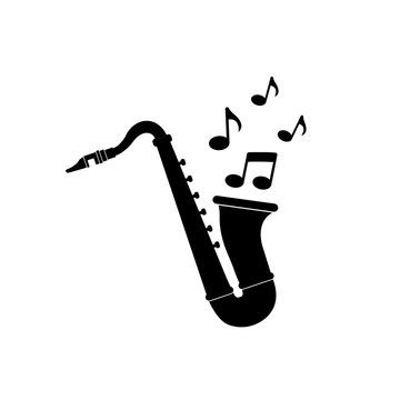 Saxophone Silhouette Clip Art Koleksi Gambar