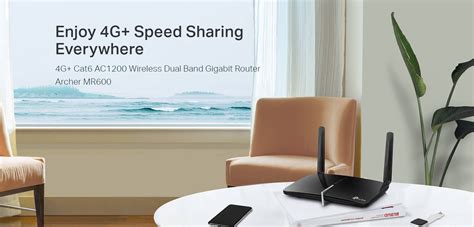 TP-Link Archer MR600 AC1200 4G LTE Advanced Cat6 Router - Black ...