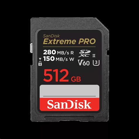 Sandisk 512gb Extreme Pro Sdxc Uhs Ii Memory Card Sdsdxep 512g Gn4in