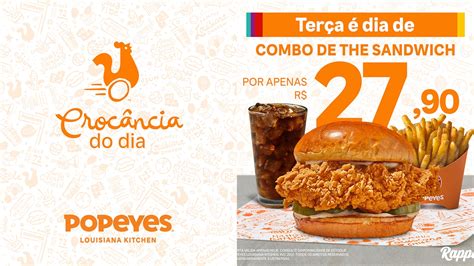 Crocância Do Dia Popeyes Lança Promoção Que Dura Todo O Mês De Março