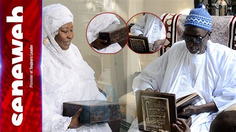 D Couvrez Le Cadeau Offert Serigne Cheikh Saliou Par La Ministre