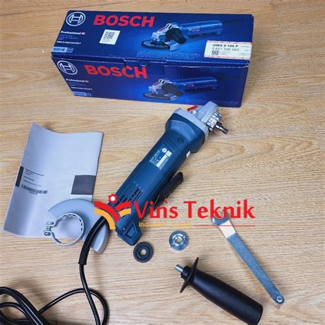 Jual Mesin Gerinda Tangan 4inch Angle Grinder GWS9 100P BOSCH GWS 9 100