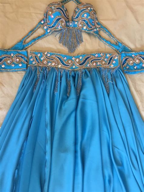 Professional Belly Dance Costume From Egypt Bellydance Custom Etsy