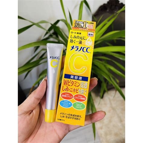 Rohto Melano Cc Vitamin C Essence Serum 20ml Shopee Philippines