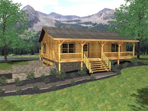 Creekside Floor Plan Honest Abe Log Homes Cabins