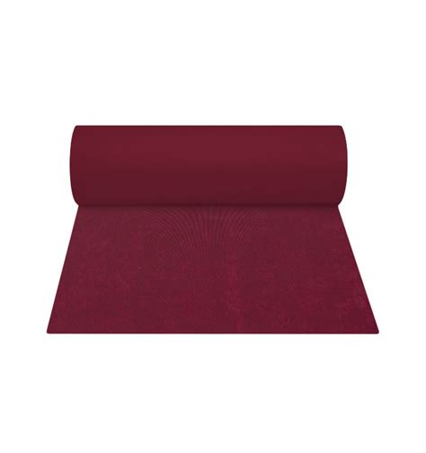 Nappe en rouleau PP Non Tissé 1mx50m Bordeaux 50g 6 Utés