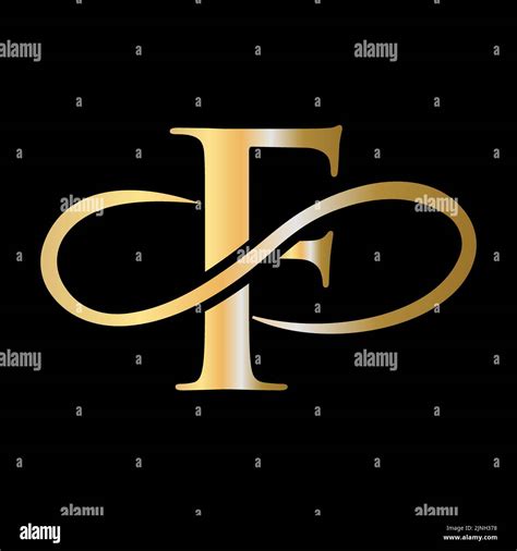 Creative Modern Luxury F Logo Vector Vector Template Initial Monogram