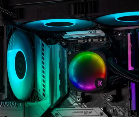 Ek Water Blocks Nucleus Aio Cr Lux D Rgb Liquid Cooling System Review