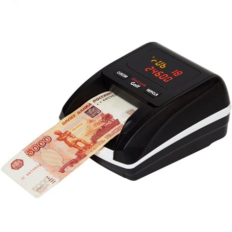 Детектор банкнот автоматический DoCash Golf RUB (без АКБ) 12954 артикул ...
