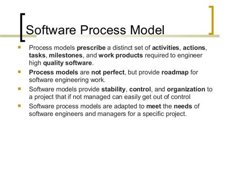 Lecture 3 Software Process Model