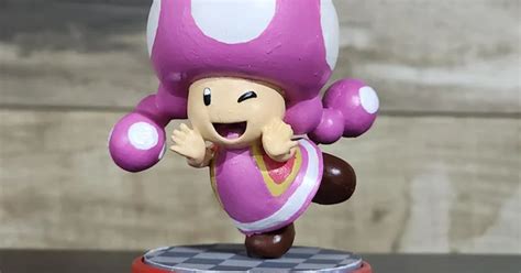 Toadette Amiibo Figure By Nebulanoob Download Free Stl Model