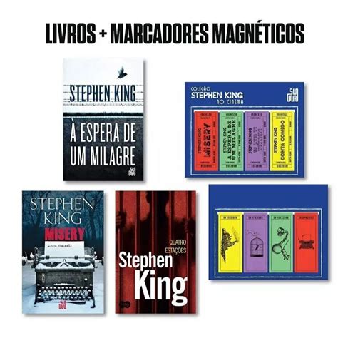 Stephen King No Cinema Volume Kit Livros Espera De Um Milagre