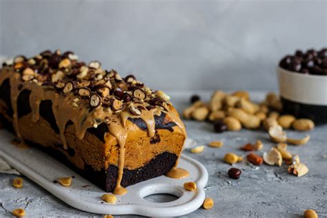 Rezept Marmorierter Schoko Erdnussbutter Kuchen Vegan Cutiekulla