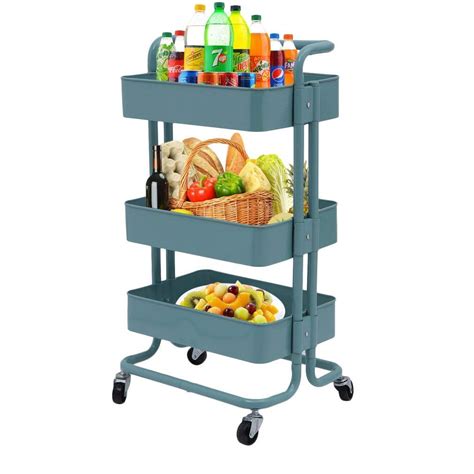 Buy Homgrace Multi Purpose Utility Rolling Mobile Cart Trolley