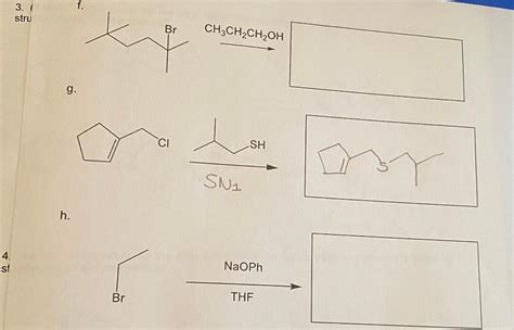 Solved Pts Fill In The Boxes With The Missing Alkyl Chegg