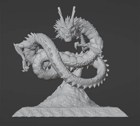 Archivo 3D Shen long Dragon ball Modelo de impresión 3D para