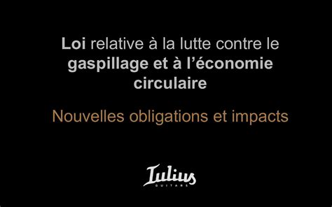 Calam O La Loi Agec Anti Gaspillage Pour Une Conomie Circulaire