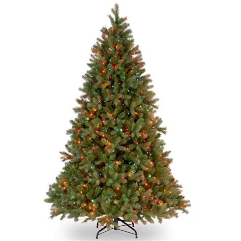 National Tree Company 10 ft. FEEL-REAL Downswept Douglas Fir Hinged ...