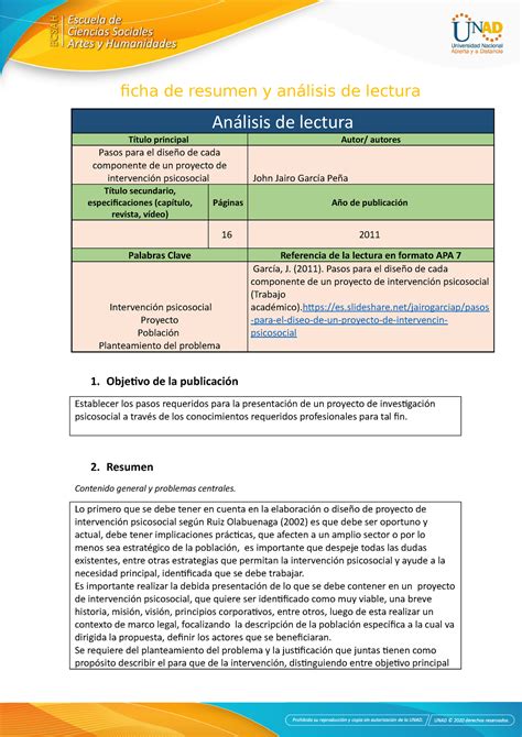 Anexo Ficha de resumen y análisis de lectura 2 ficha de resumen y